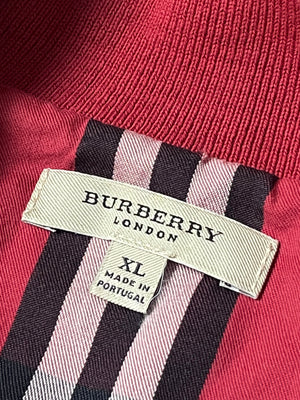 vintage Burberry sweatjacket {XL}