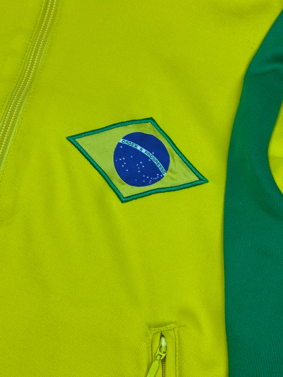 vintage Adidas Brasil trackjacket 2006 {S}