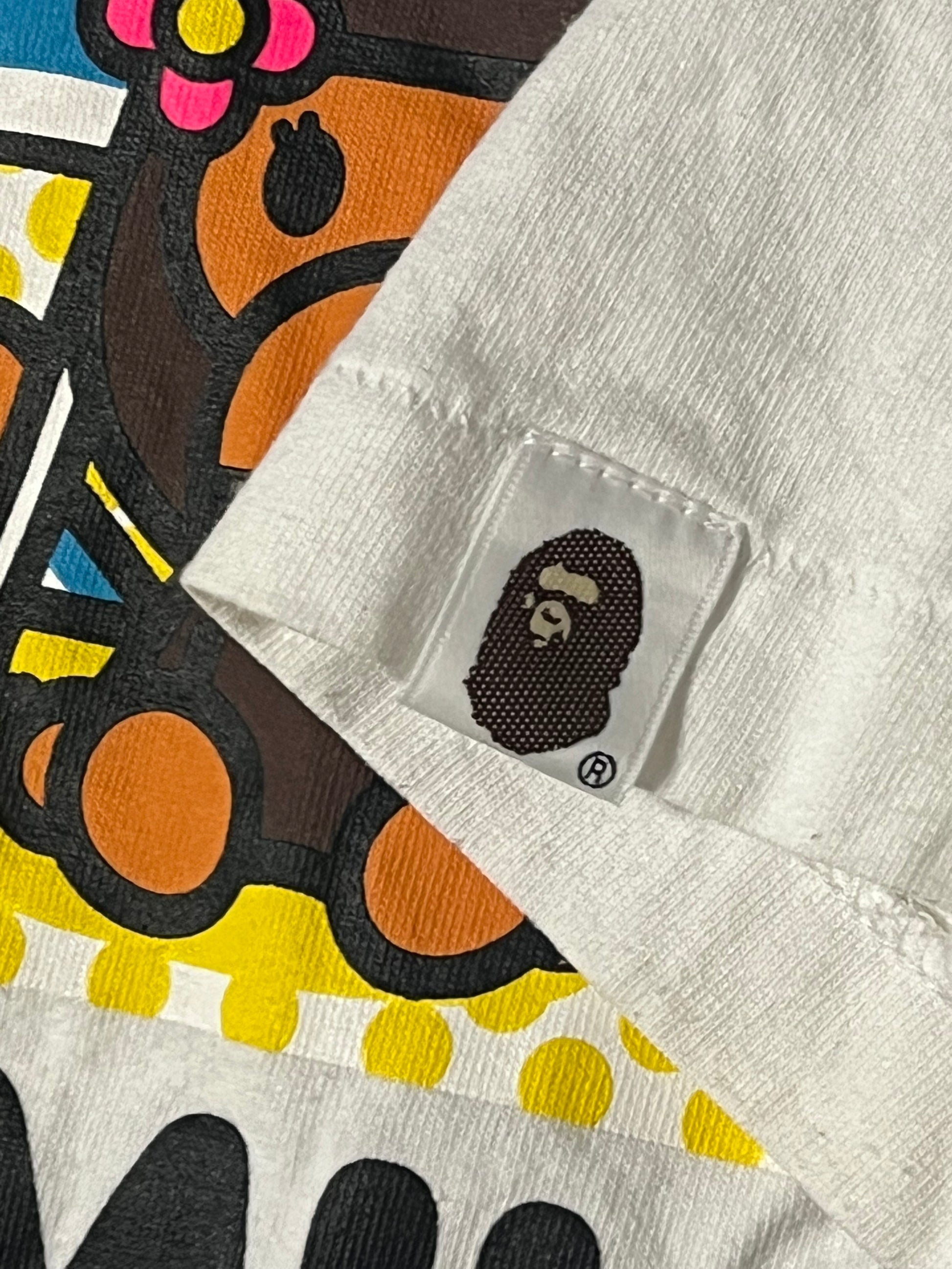 vintage BAPE a bathing ape t-shirt {XXL}