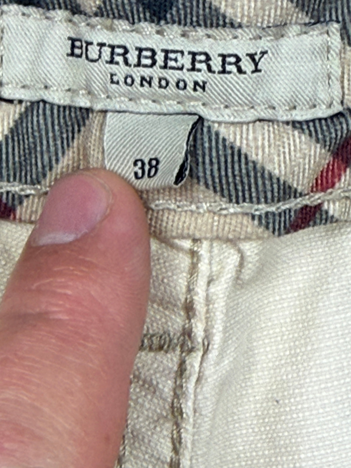 vintage Burberry jeans {L}