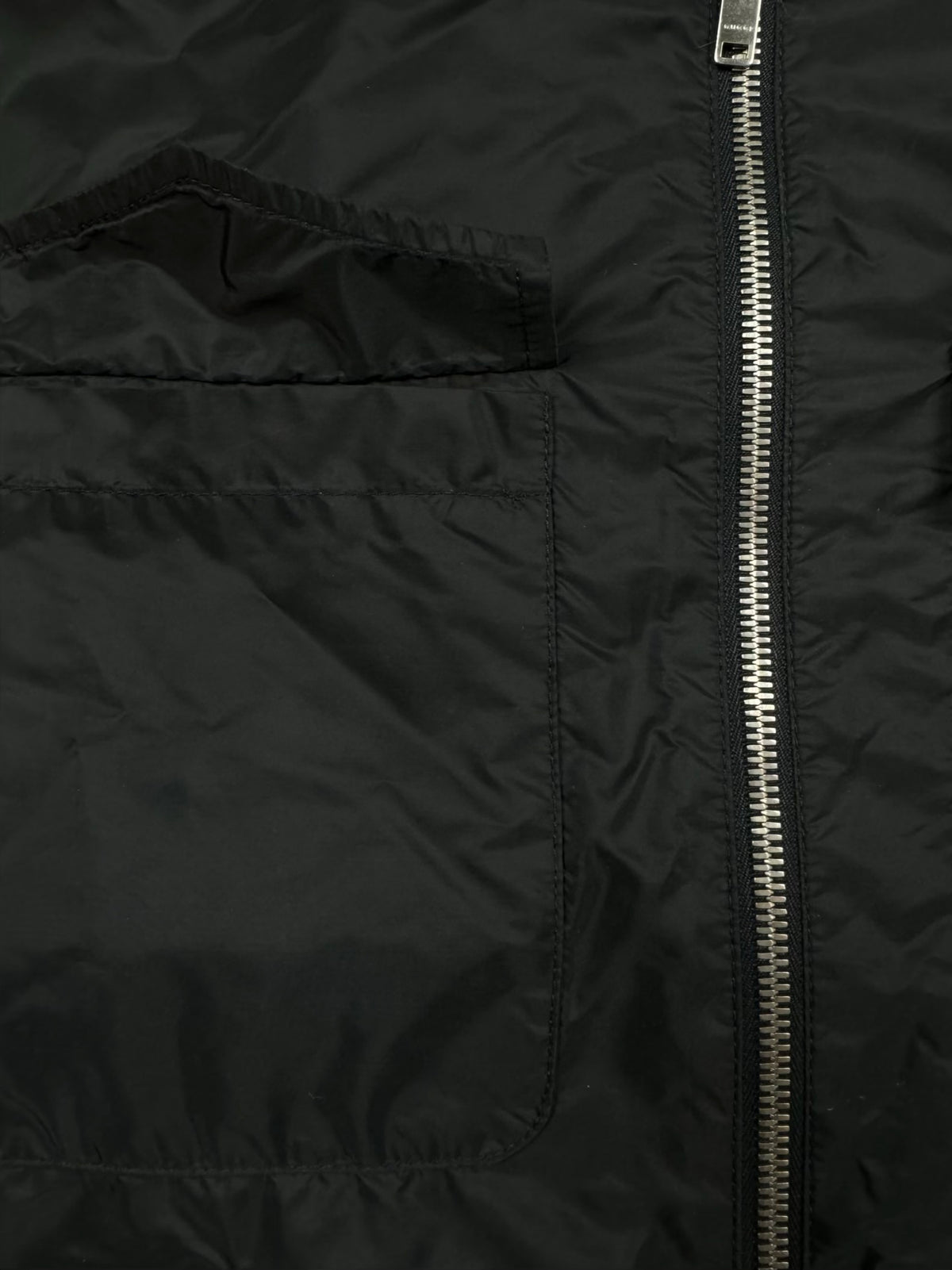 vintage reversible Gucci bomber {S}
