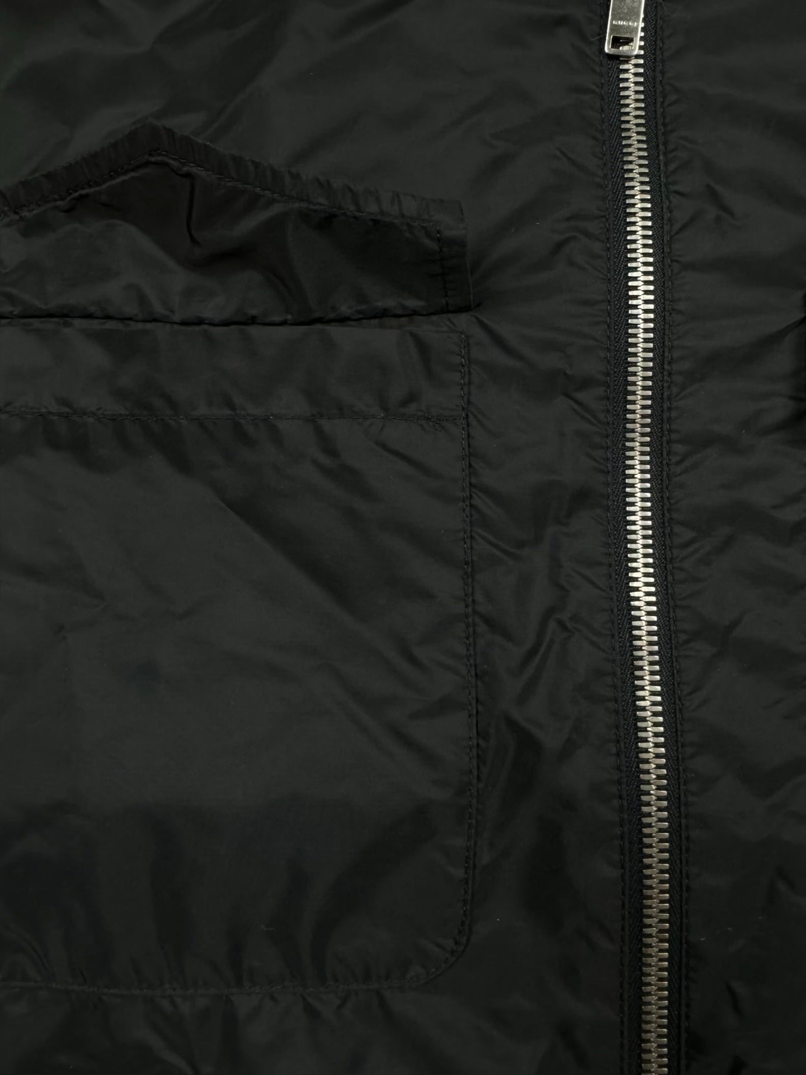 vintage reversible Gucci bomber {S}