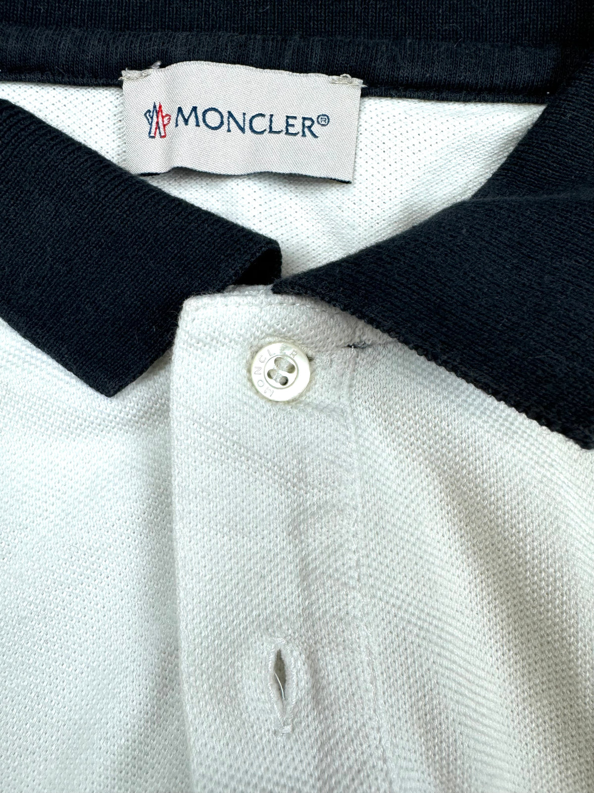 vintage Moncler polo long {S}
