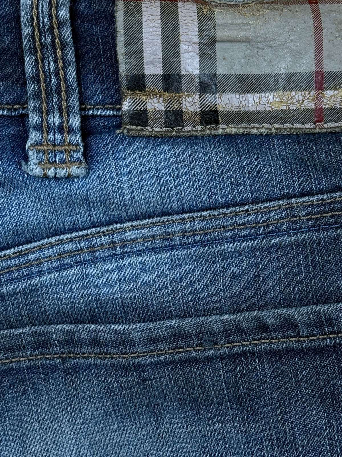 vintage Burberry jeans {S}