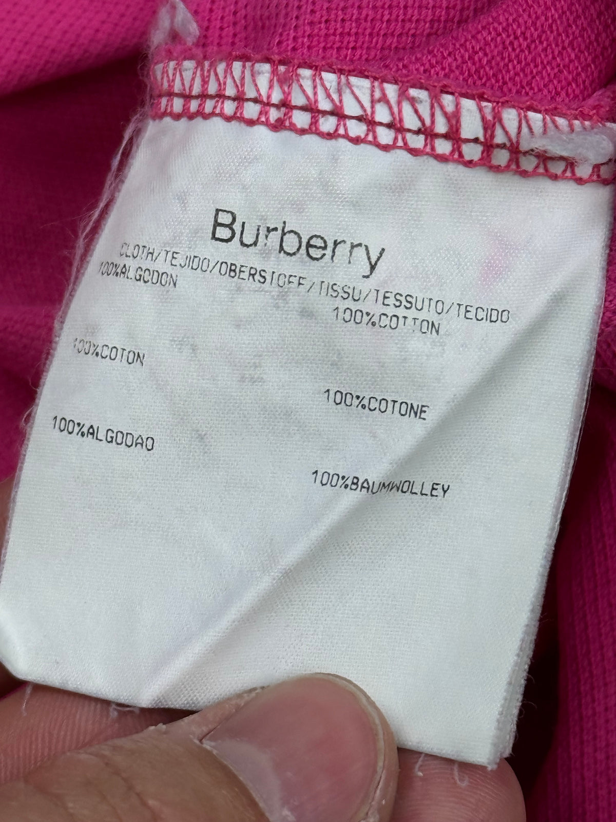vintage Burberry polo {XS}