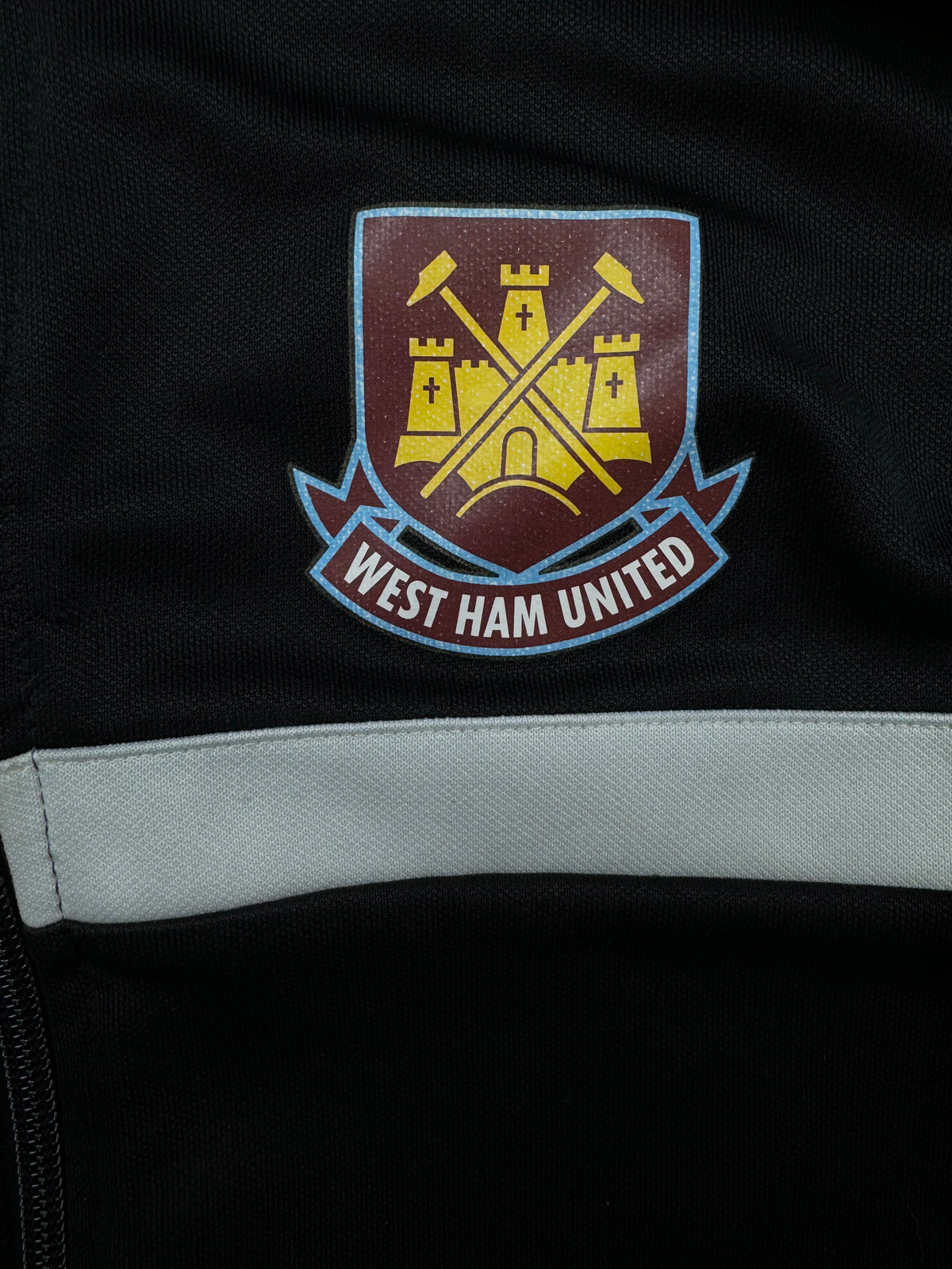 vintage Adidas West Ham United trackjacket {S}