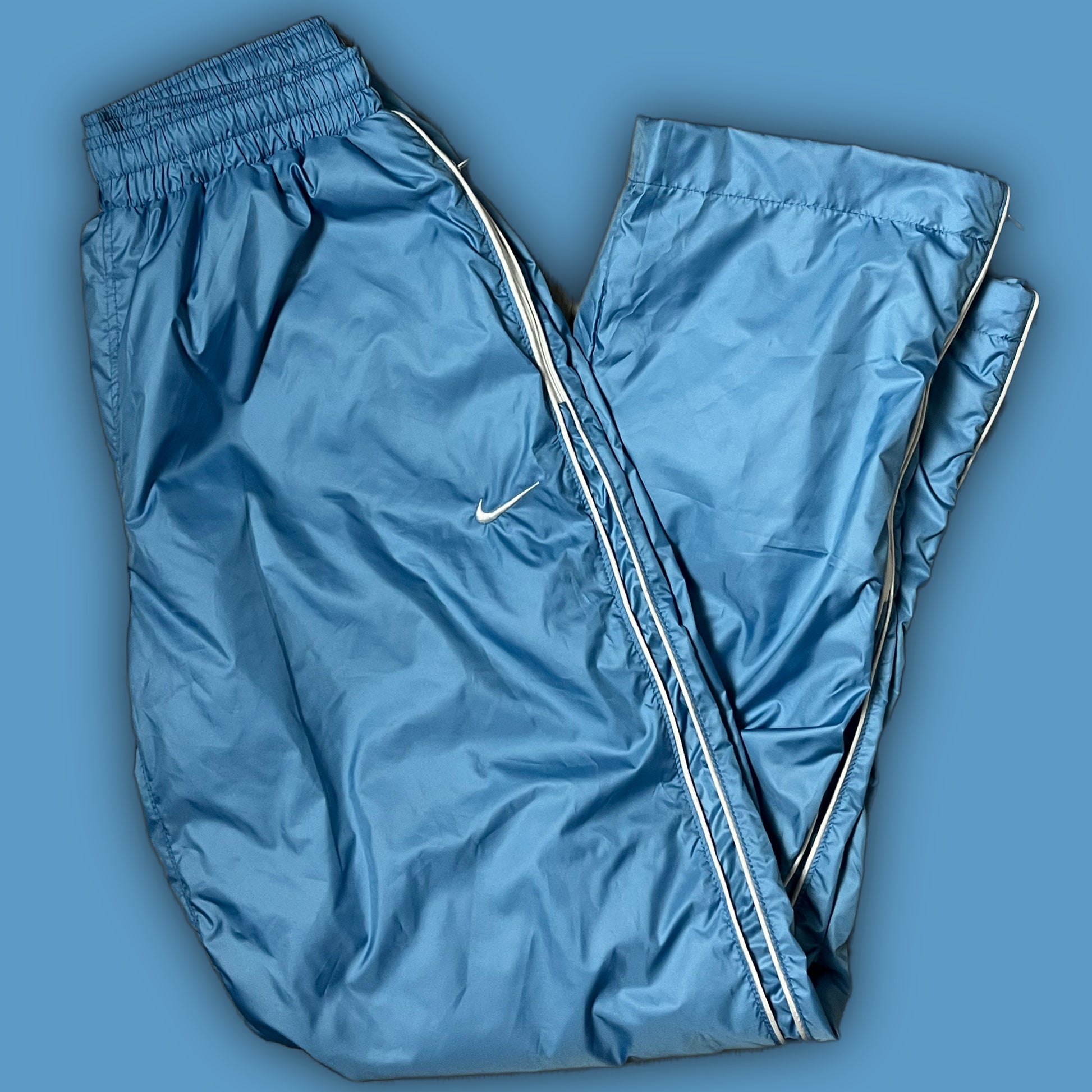 vintage Nike trackpants babyblue {M}