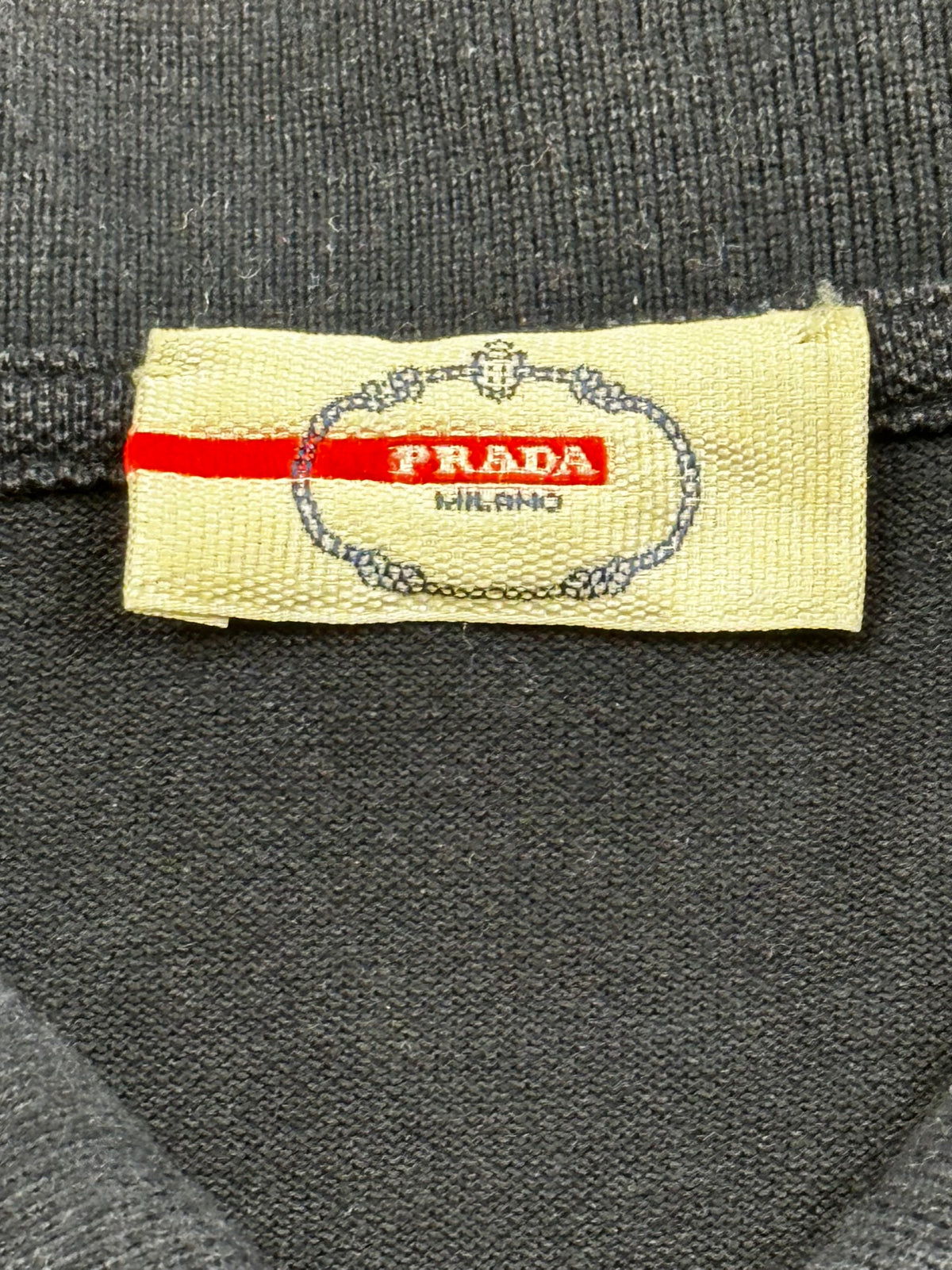 navyblue Prada polo {M}