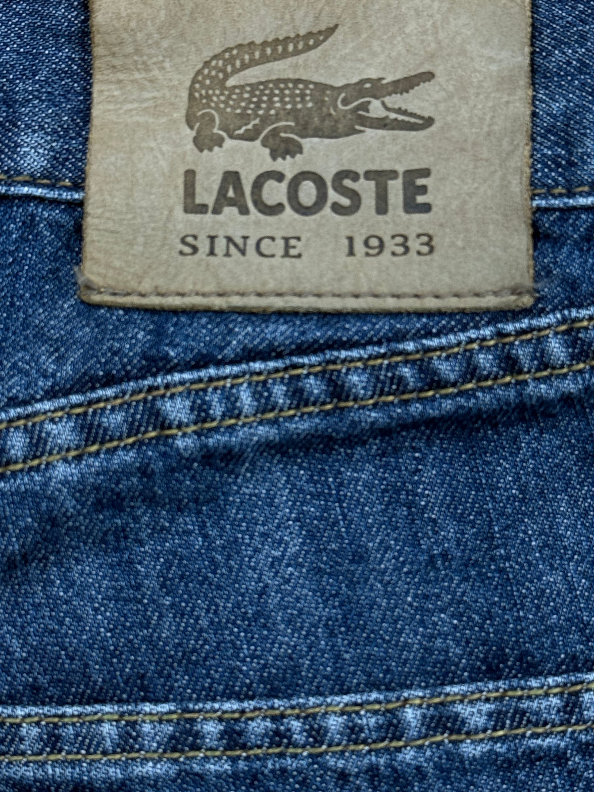 vintage Lacoste jeans