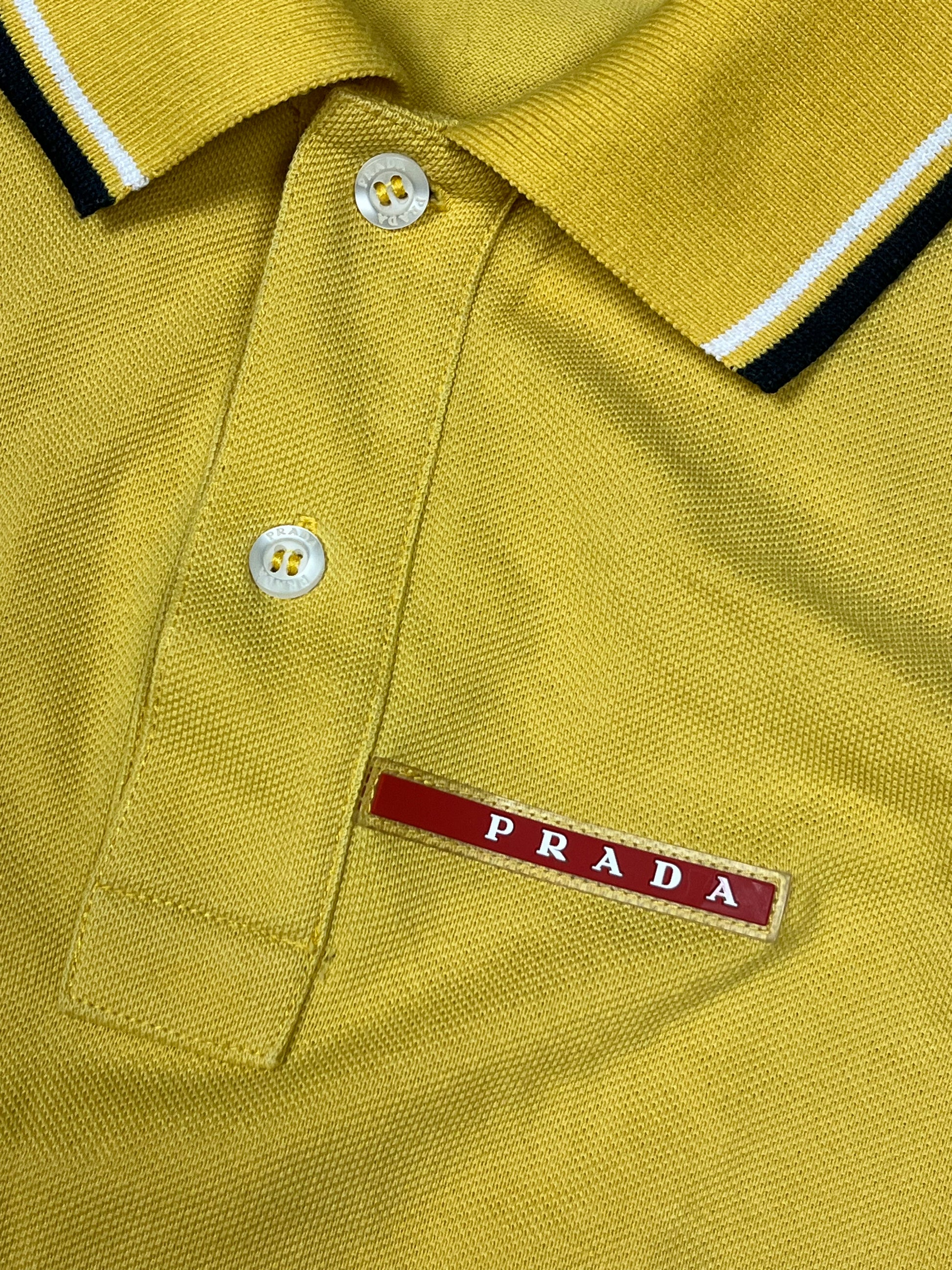 yellow Prada polo {XL}