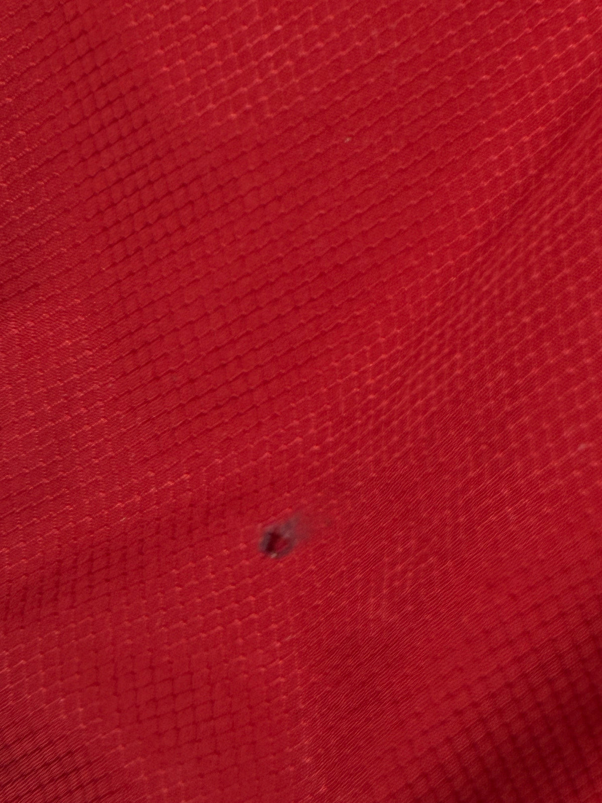 red Lacoste windbreaker {S}