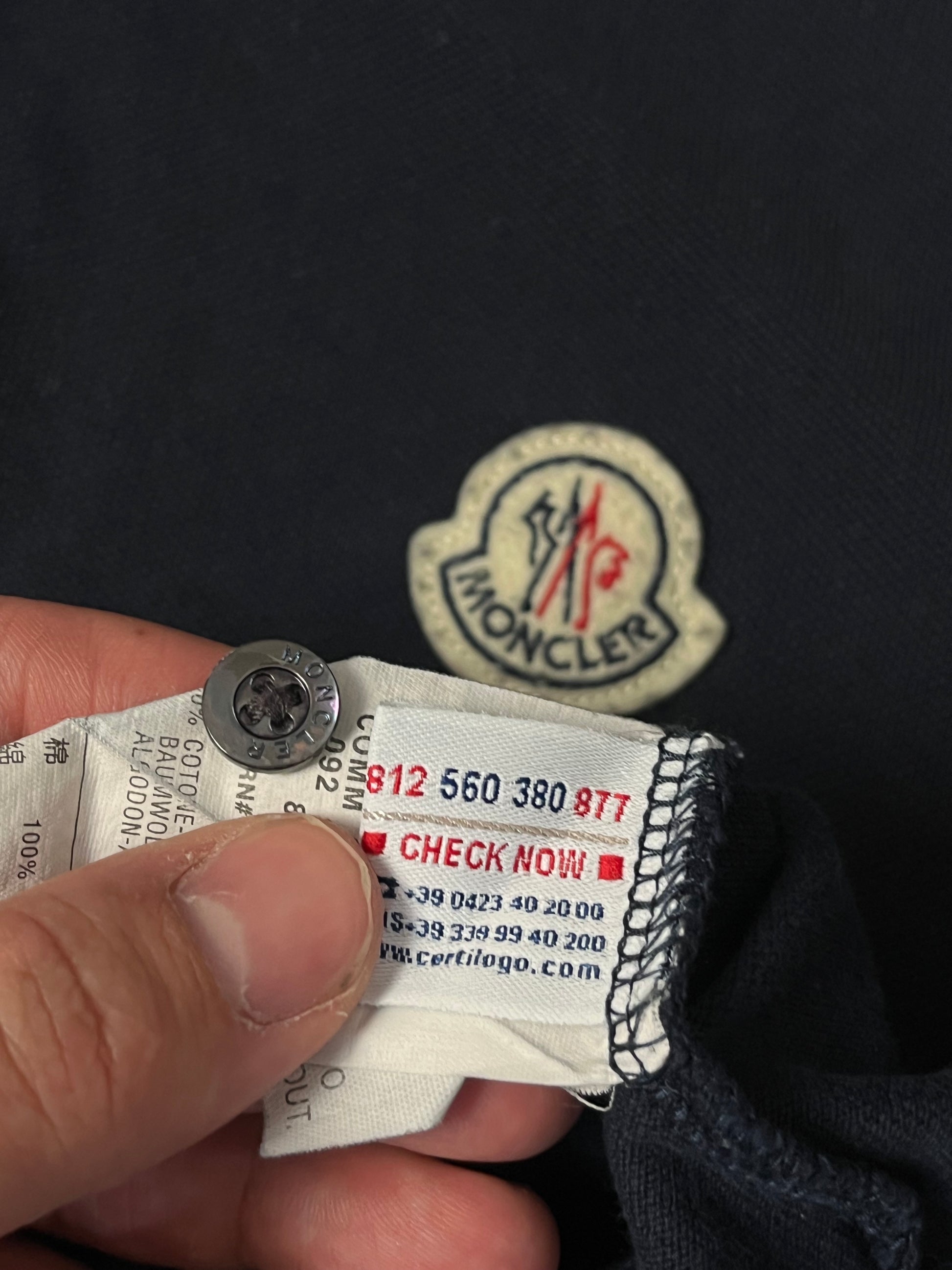 vintage Moncler polo {M}