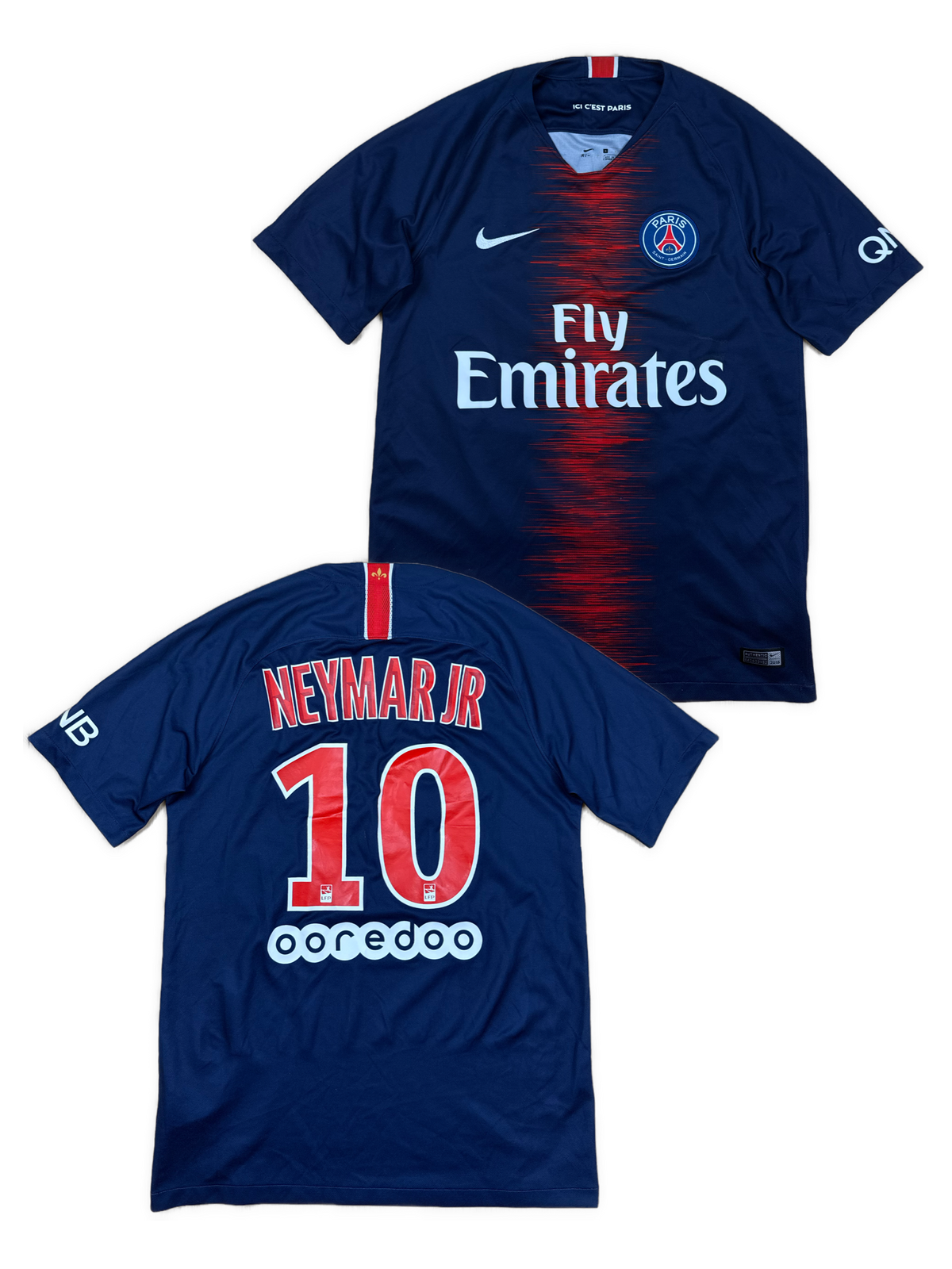 vintage Nike PSG Paris Saint Germain NEYMAR10 home jersey {S}