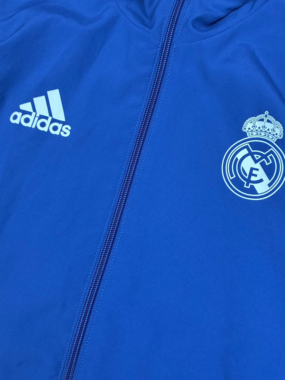 navyblue Adidas Real Madrid windbreaker {M}
