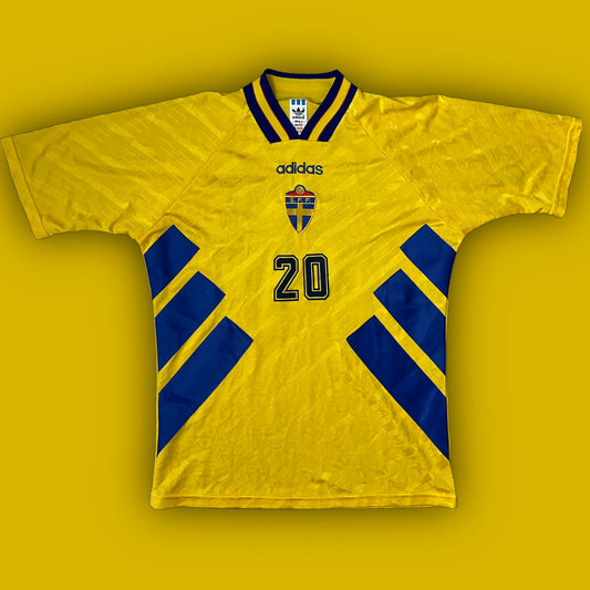 vintage Adidas Sweden 20 1994 home jersey {M}