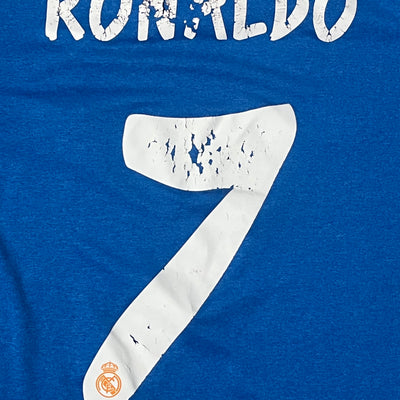 vintage Adidas Real Madrid RONALDO7 2013-2014 away jersey {M}