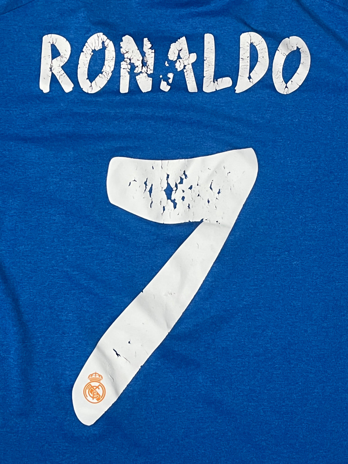 vintage Adidas Real Madrid RONALDO7 2013-2014 away jersey {M}