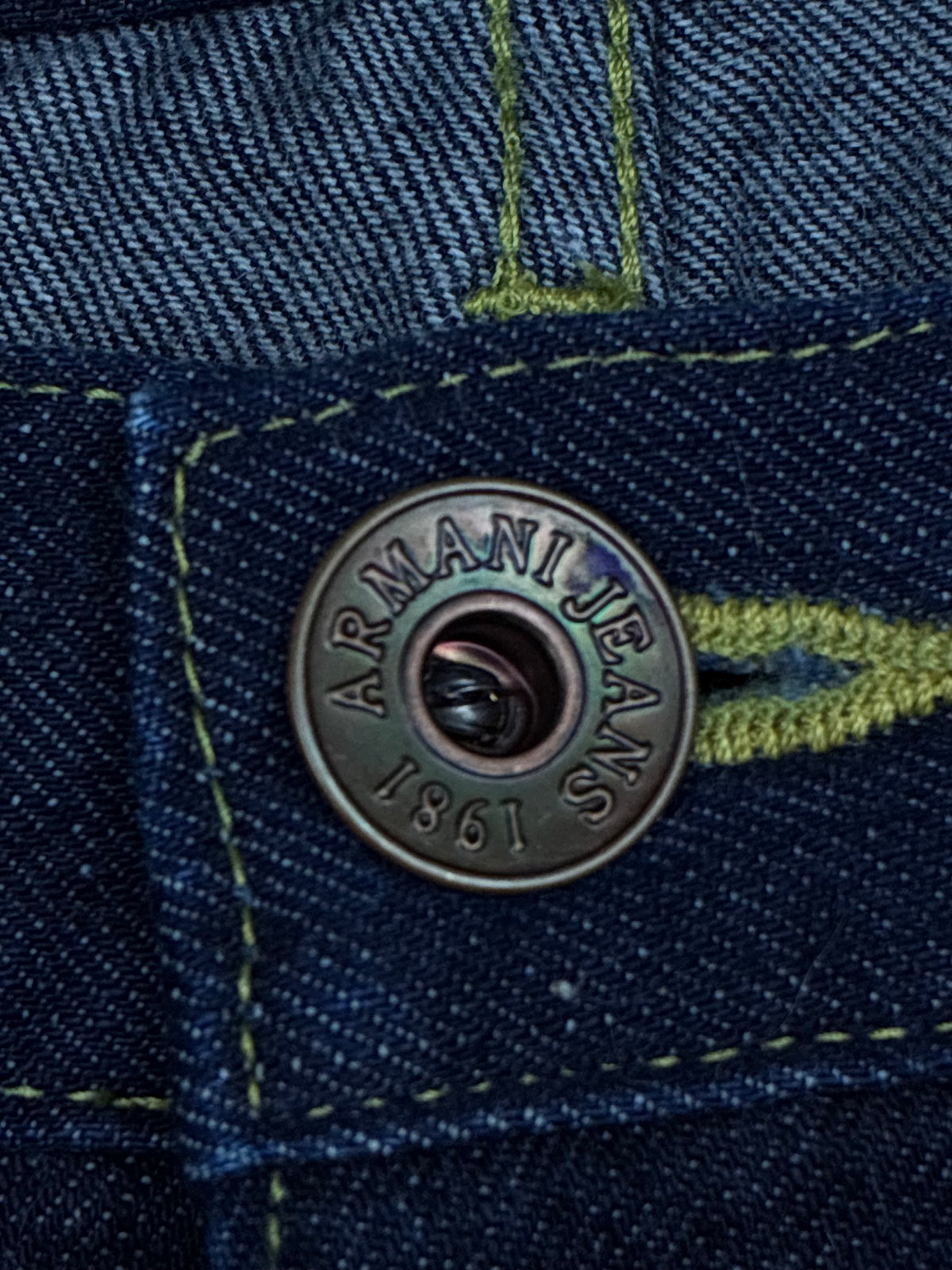 vintage Armani jeans {M}