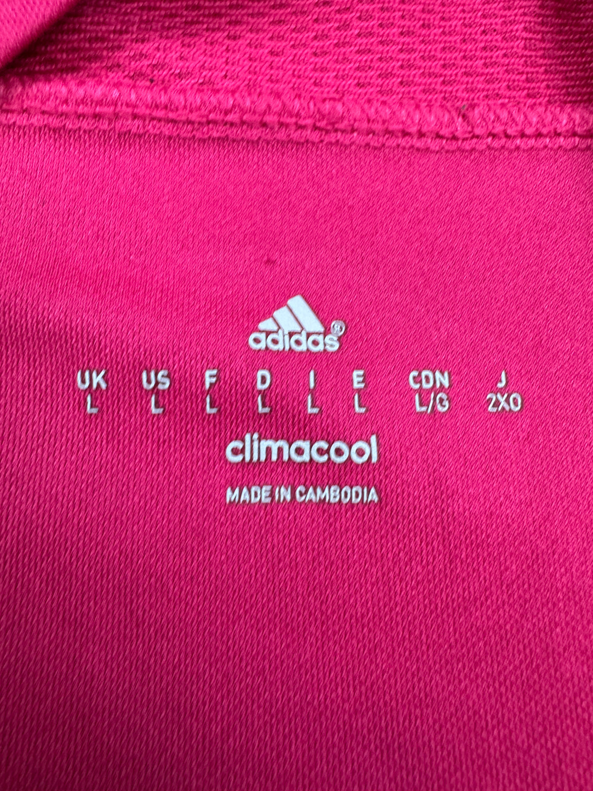 vintage Adidas Juventus Turin trainingjersey {L}