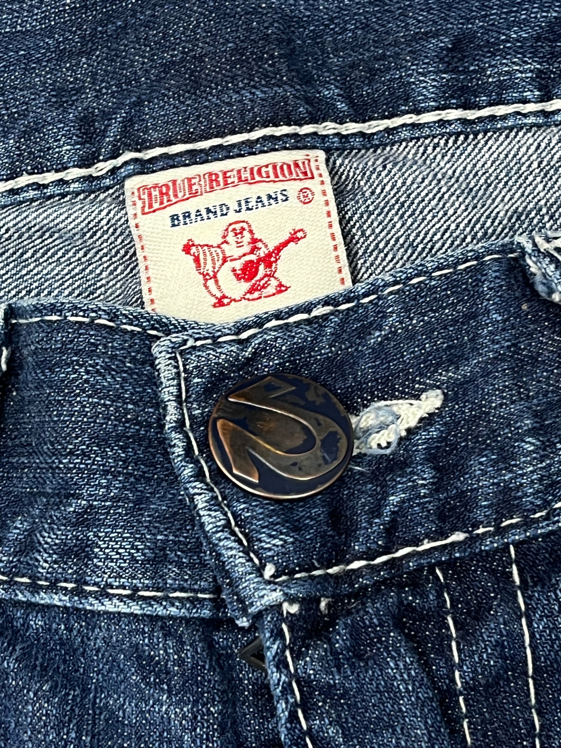 vintage True Religion jorts {L}