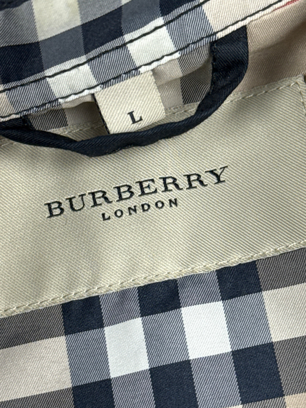 vintage Burberry harringtonjacket