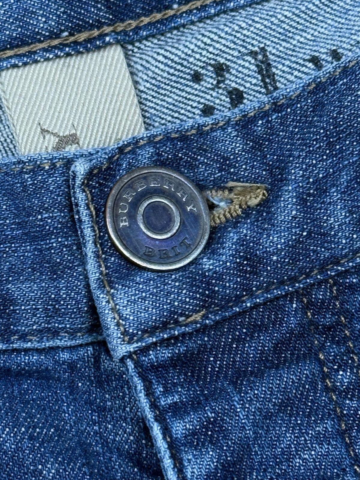 vintage Burberry jeans {S}