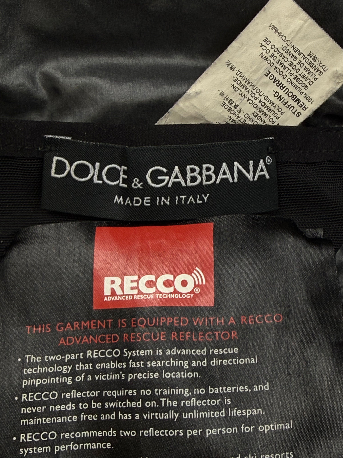 vintage Dolce & Gabbana winterjacket {L}