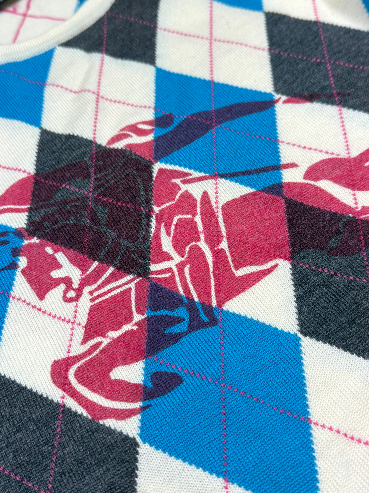 vintage Burberry Black Label knittedsweater {M}