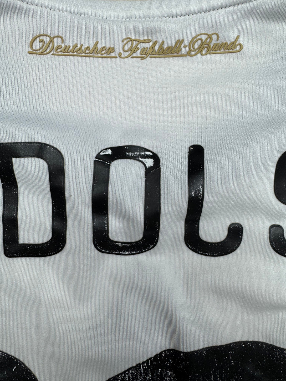 vintage Adidas PODOLSKI10 home jersey {M}