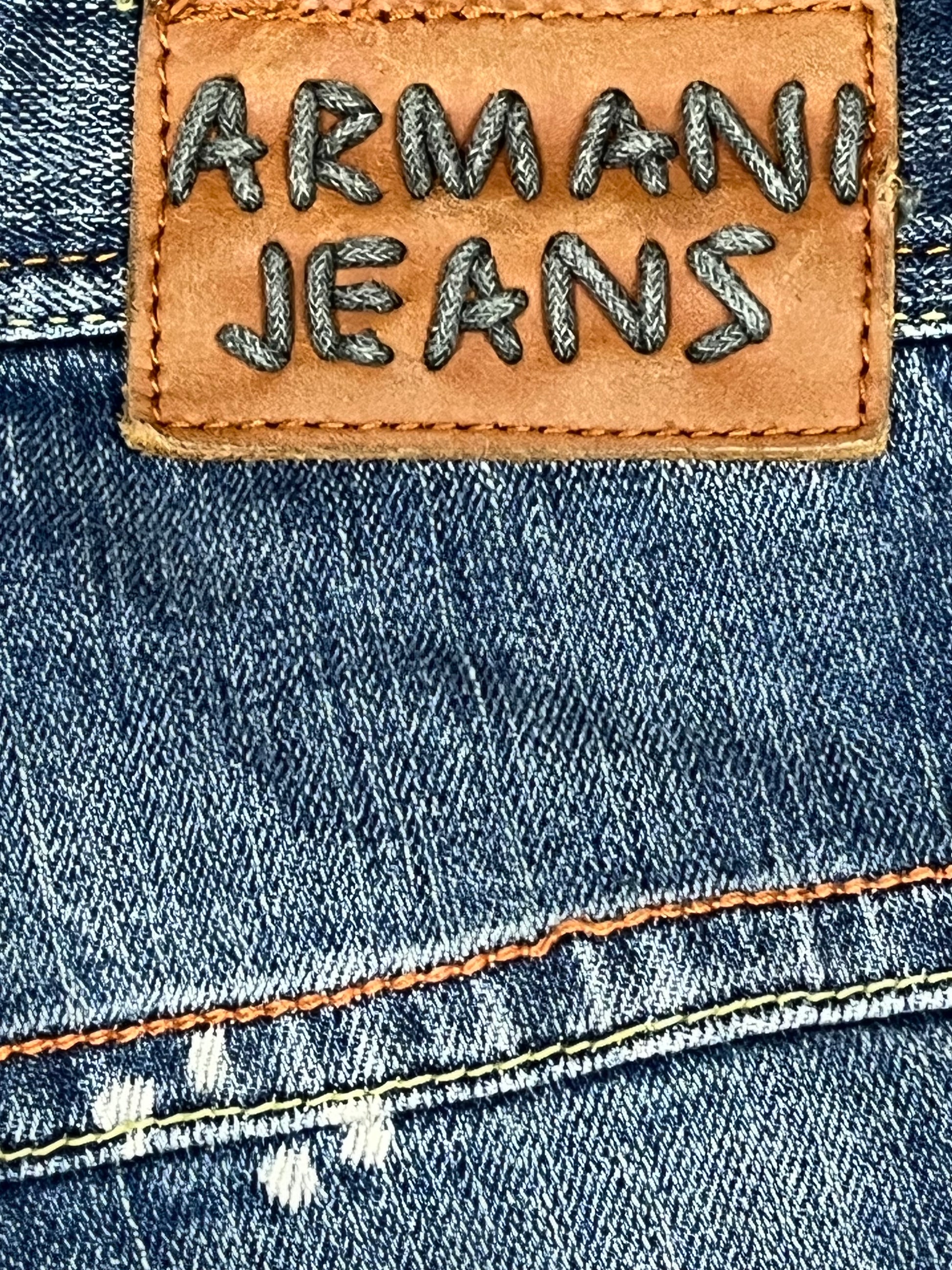 vintage Armani jeans {L}