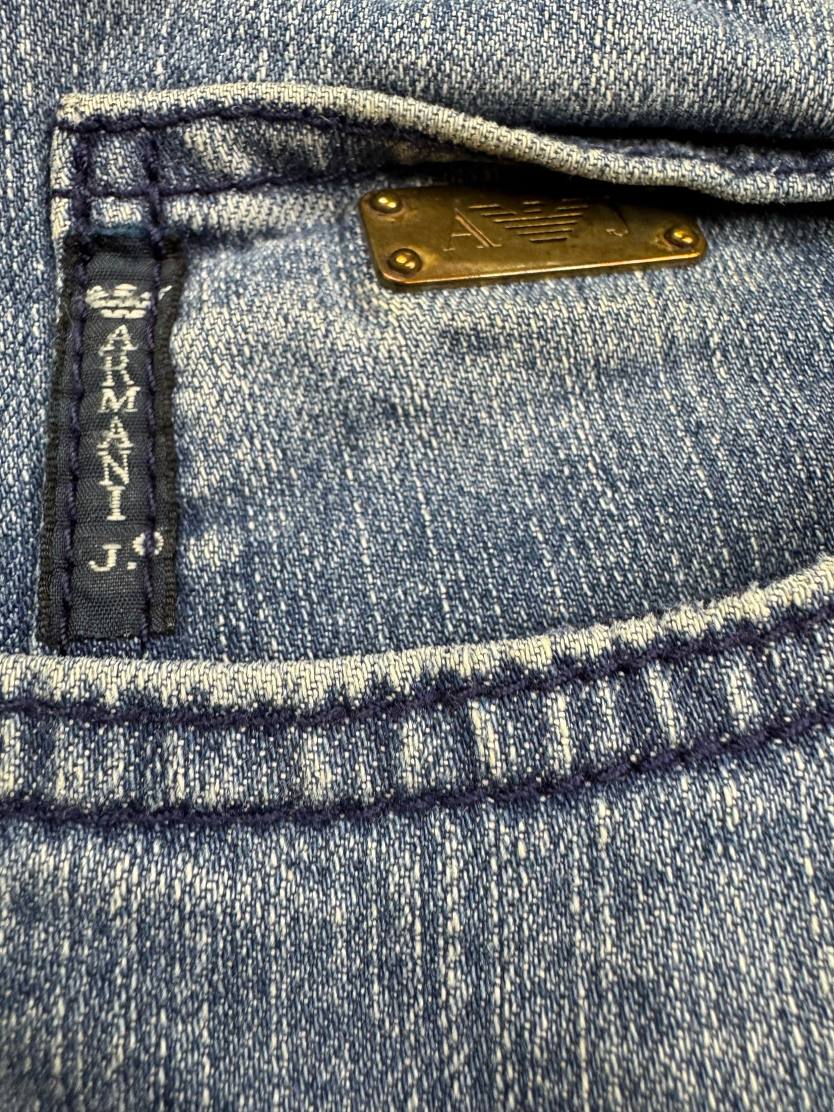 vintage Armani jeans {L}