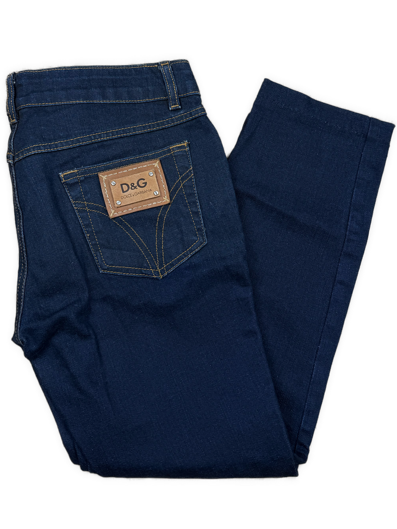 vintage Dolce & Gabbana capri 3/4 jeans {S}