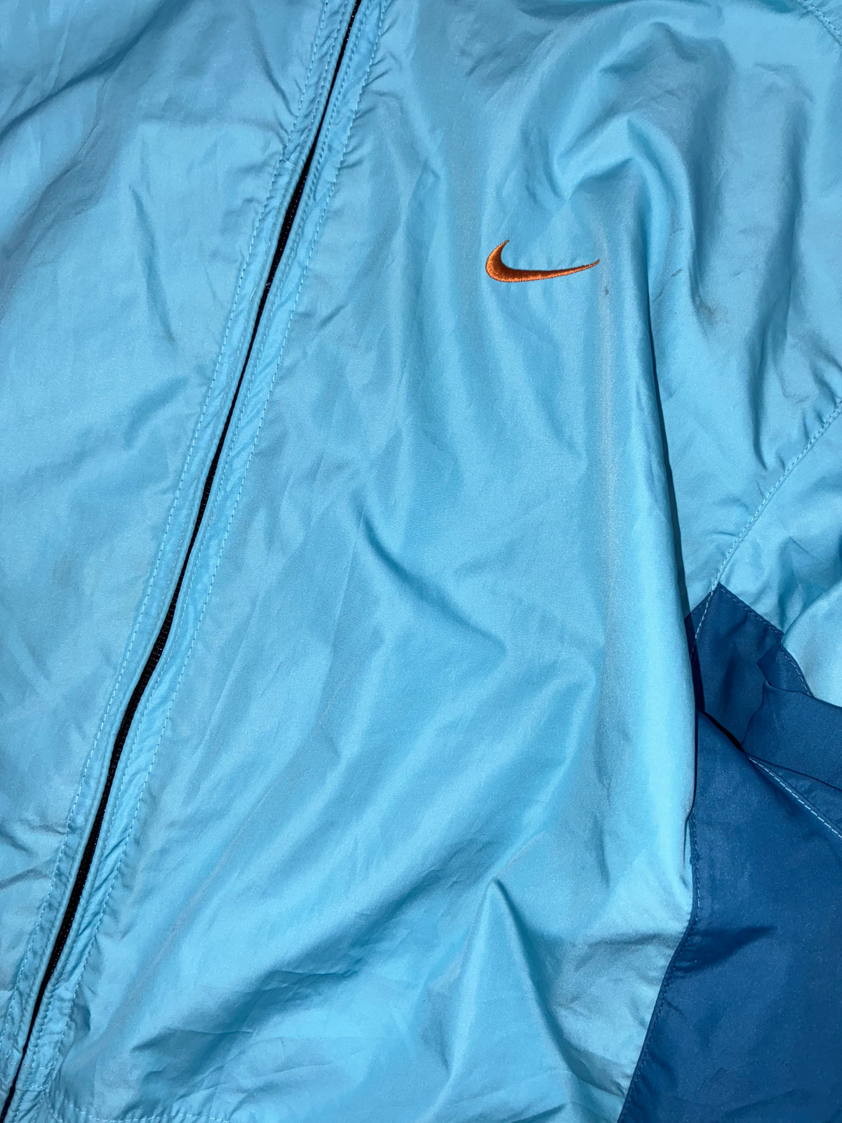 vintage babyblue Nike windbreaker {M}