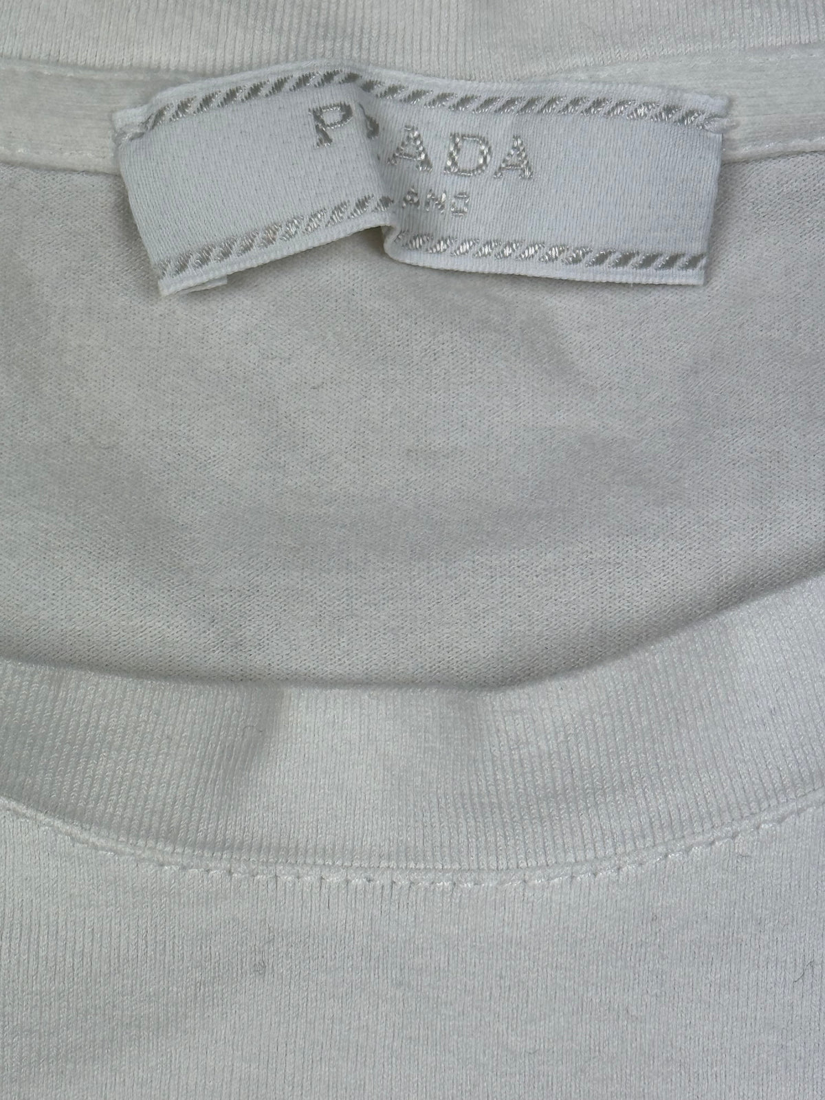 white Prada t-shirt {S}
