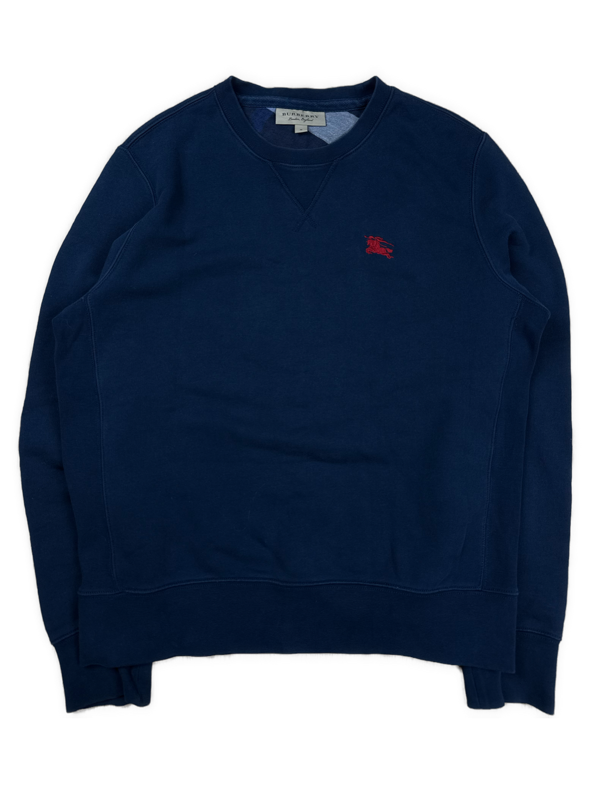 vintage navyblue Burberry sweater {M}