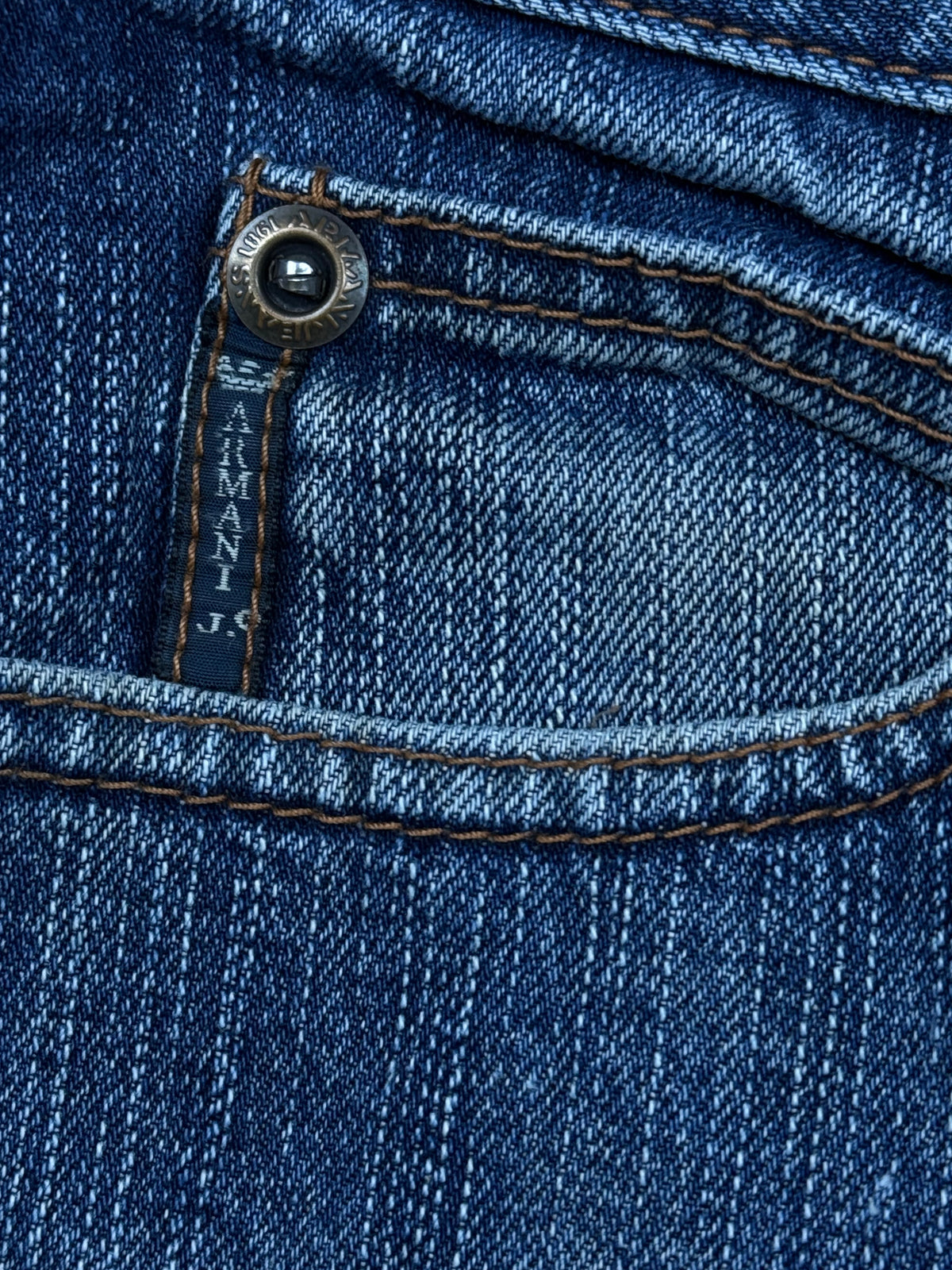 vintage Armani jeans {L}
