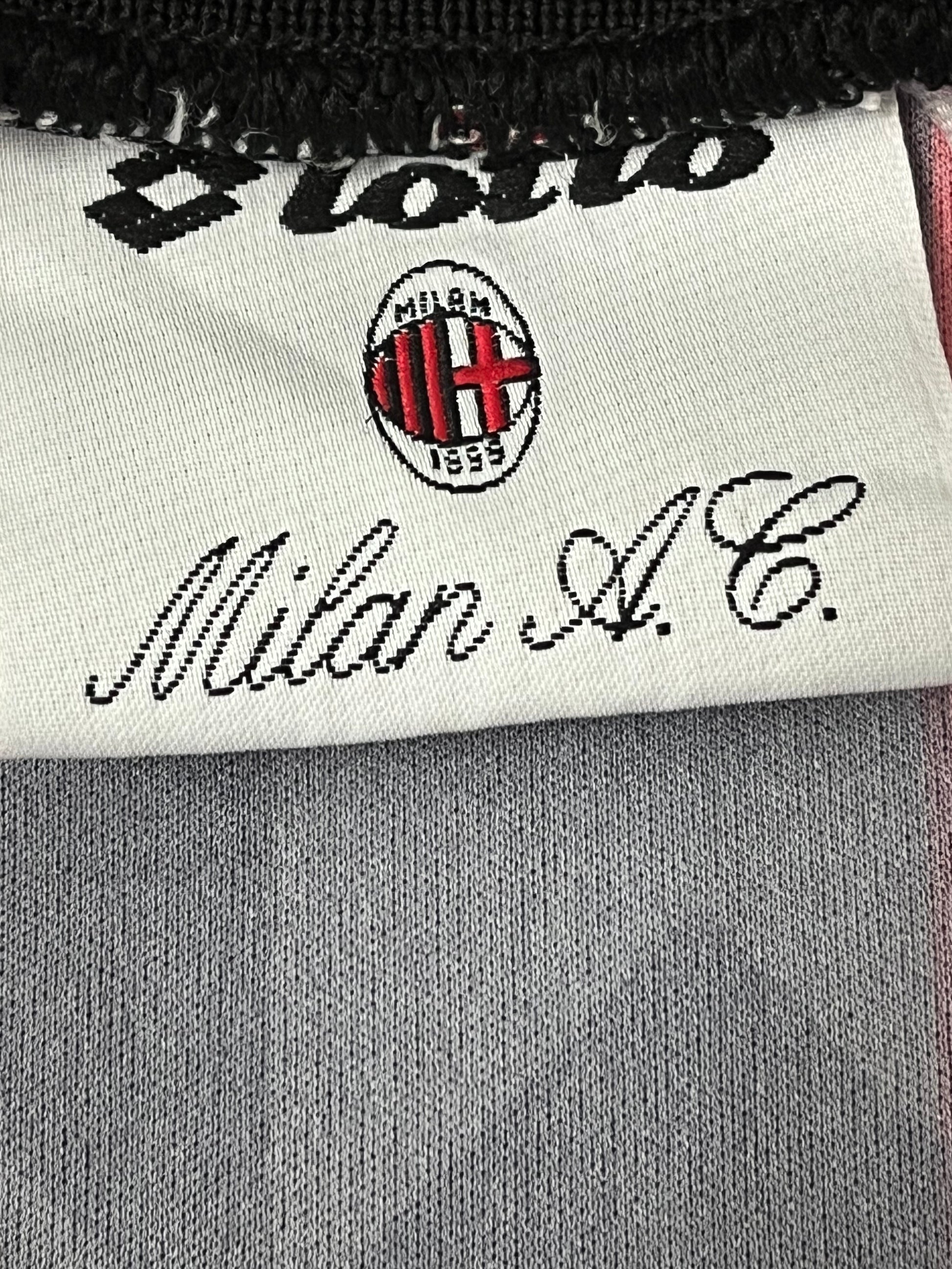 vintage Lotto Ac Milan 1993-1994 home jersey {M}