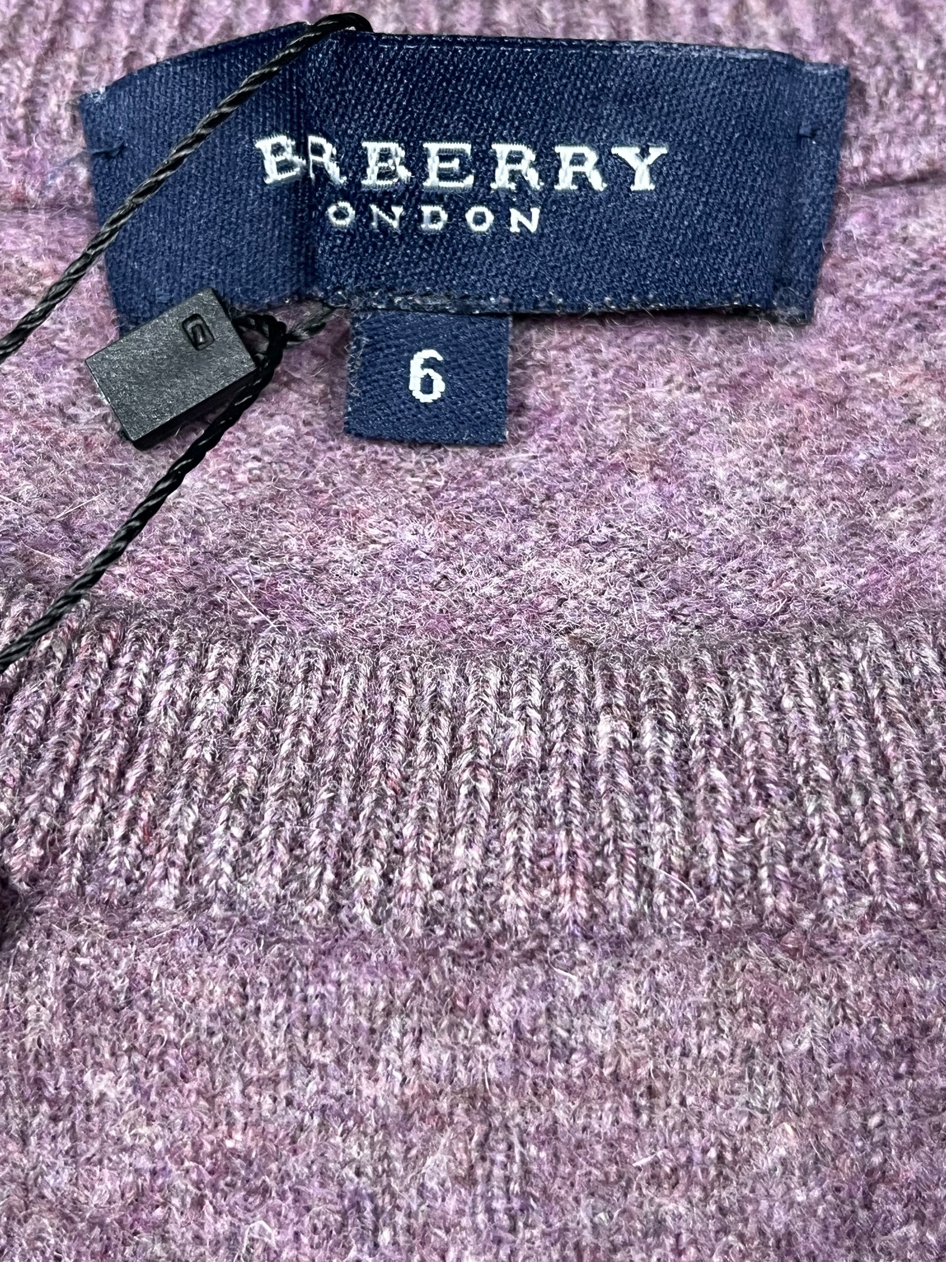 vintage Burberry knittedsweater {M}