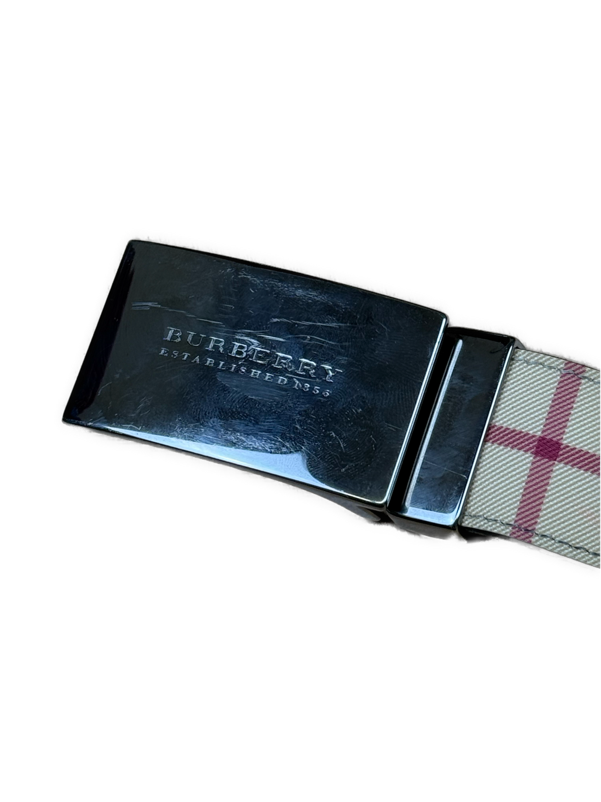 vintage Burberry belt