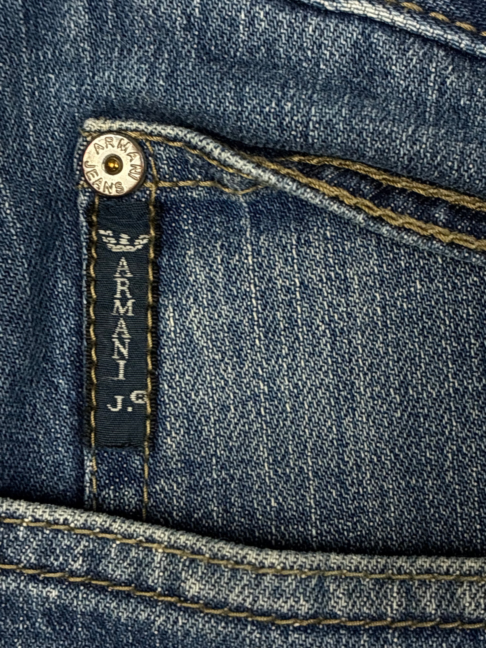 vintage Armani jeans {L}