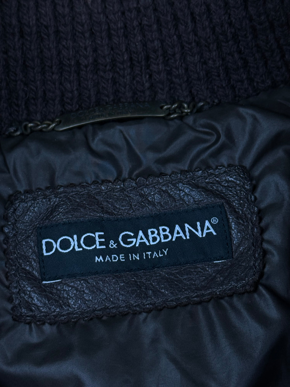 vintage brown Dolce & Gabbana winterjacket