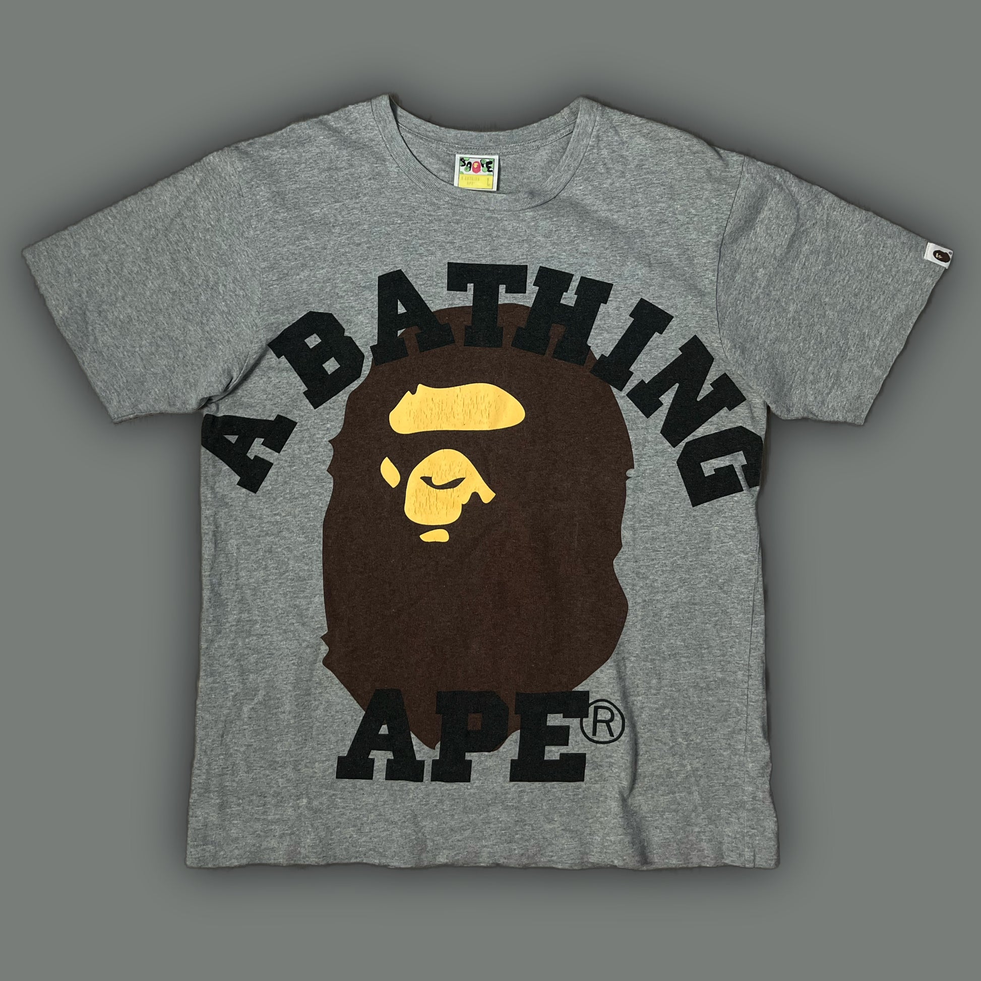 vintage BAPE a bathing ape t-shirt {L}