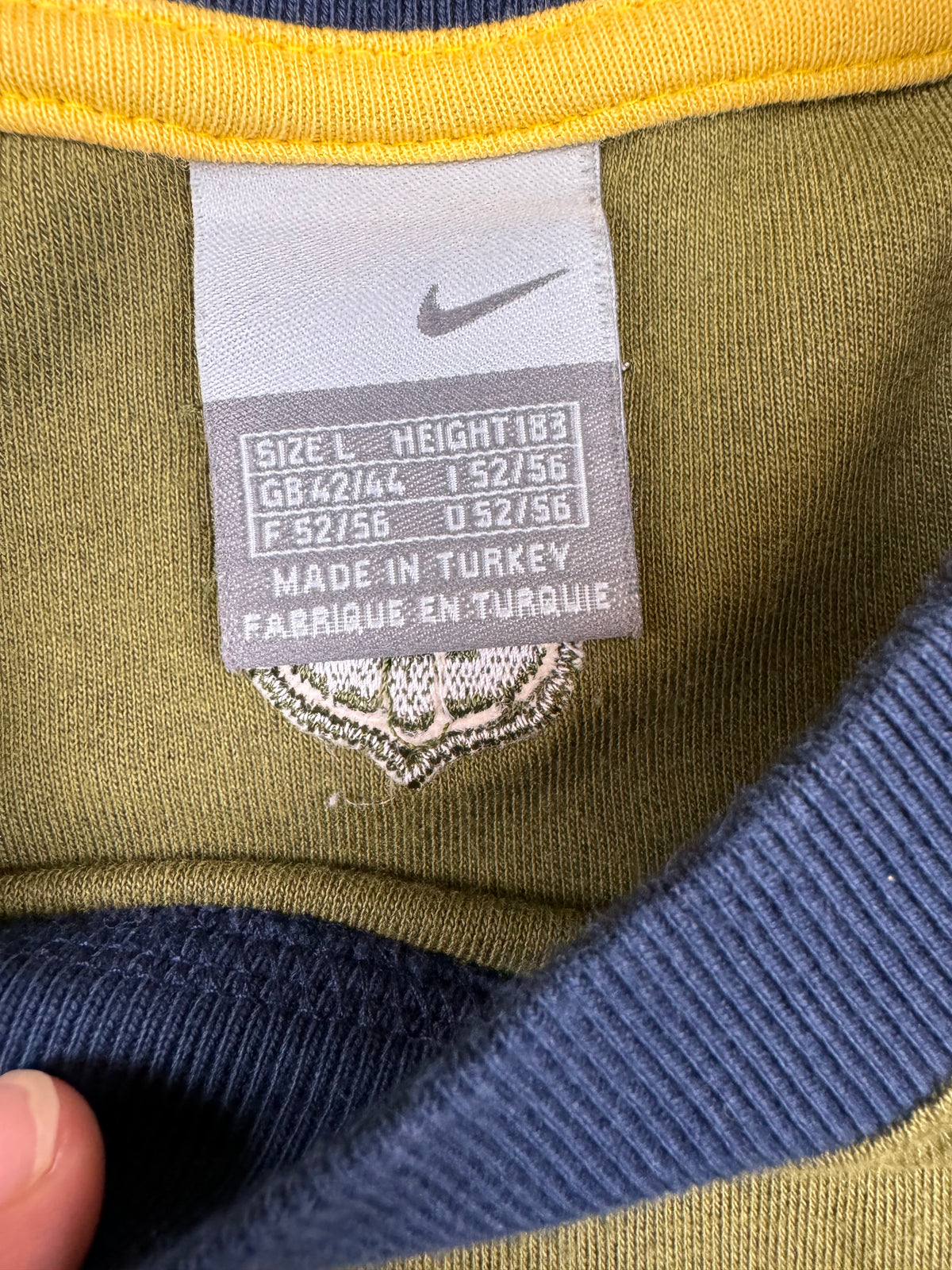 vintage Nike Brasil t-shirt {L}
