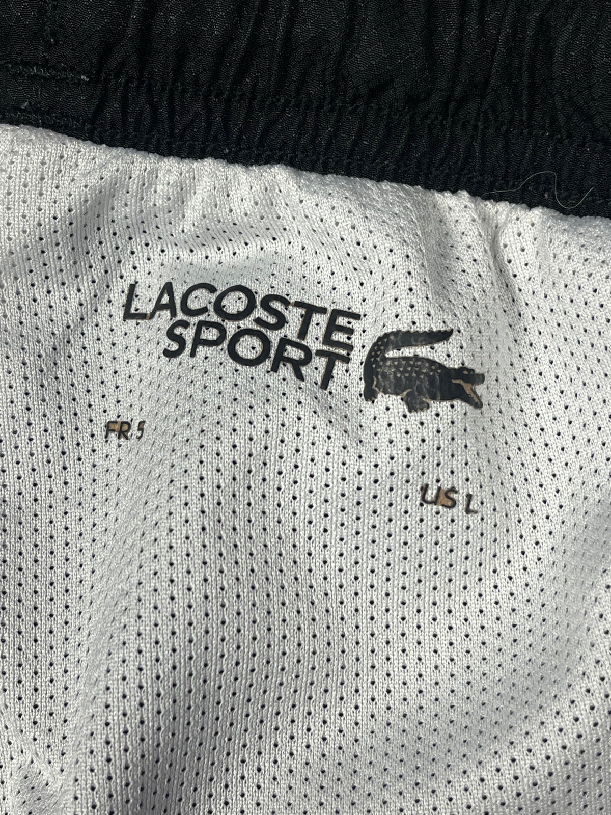 navyblue Lacoste trackpants {L}
