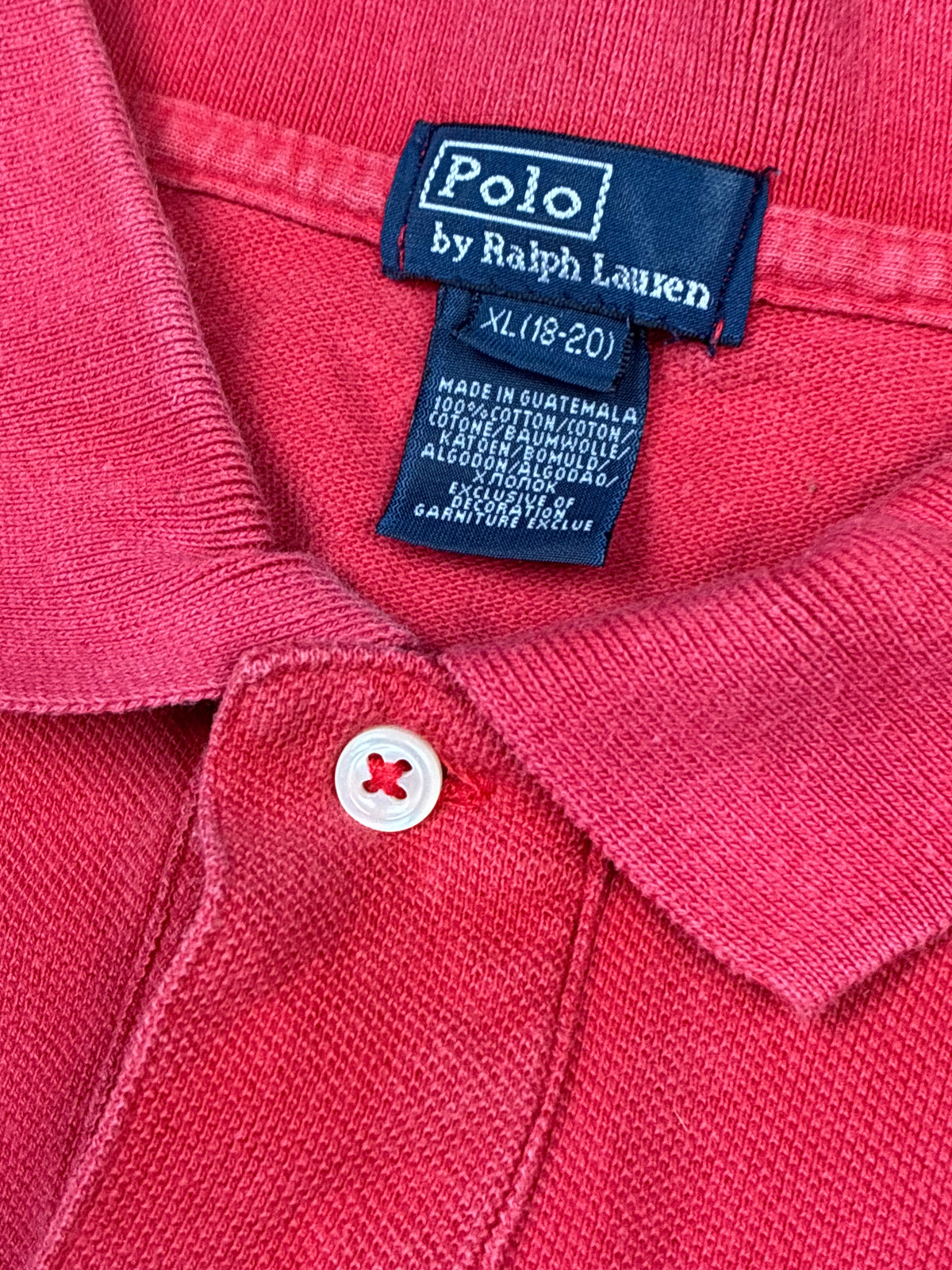 vintage Polo Ralph Lauren polo {M}