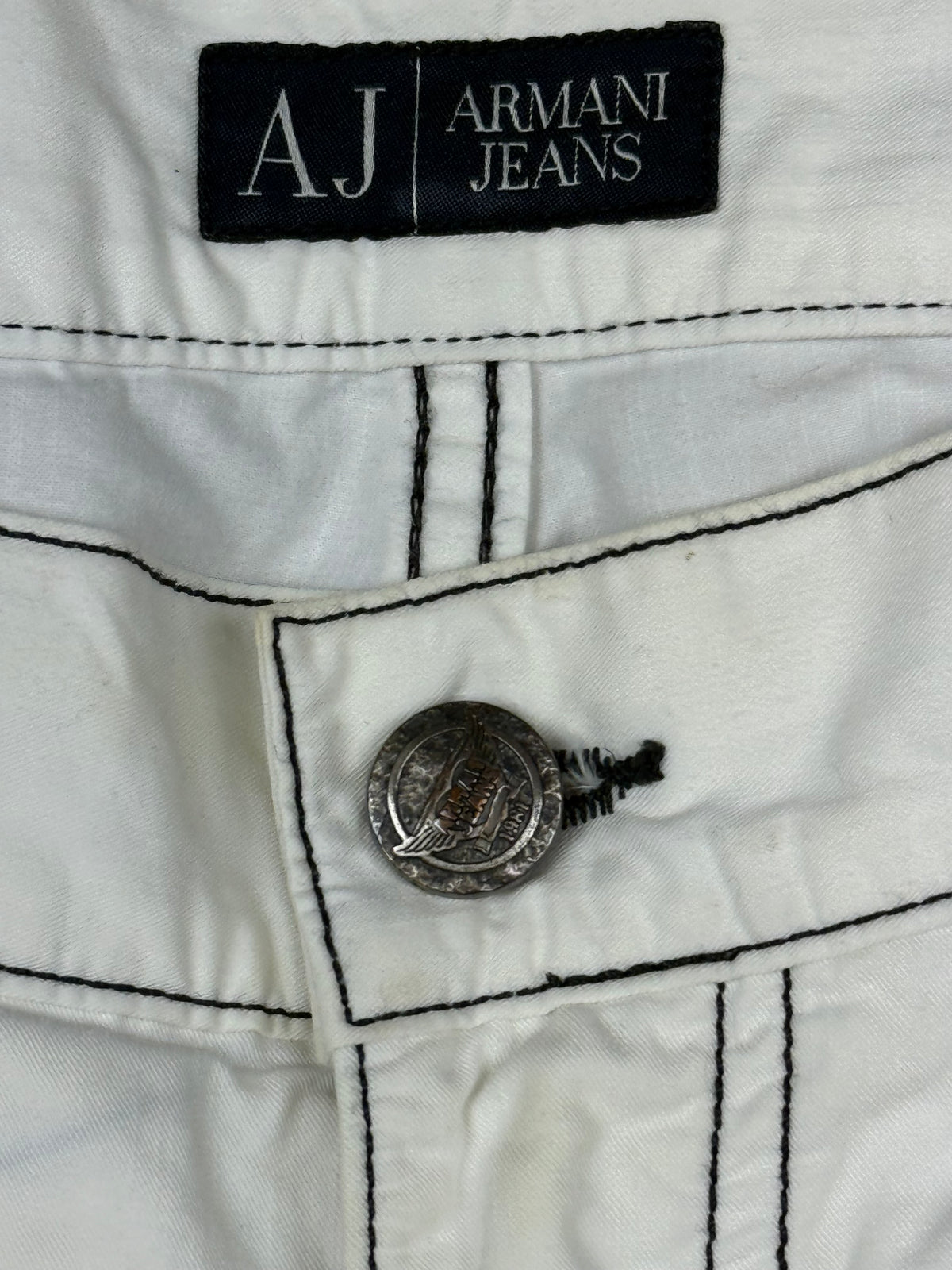 vintage Armani jeans {L}