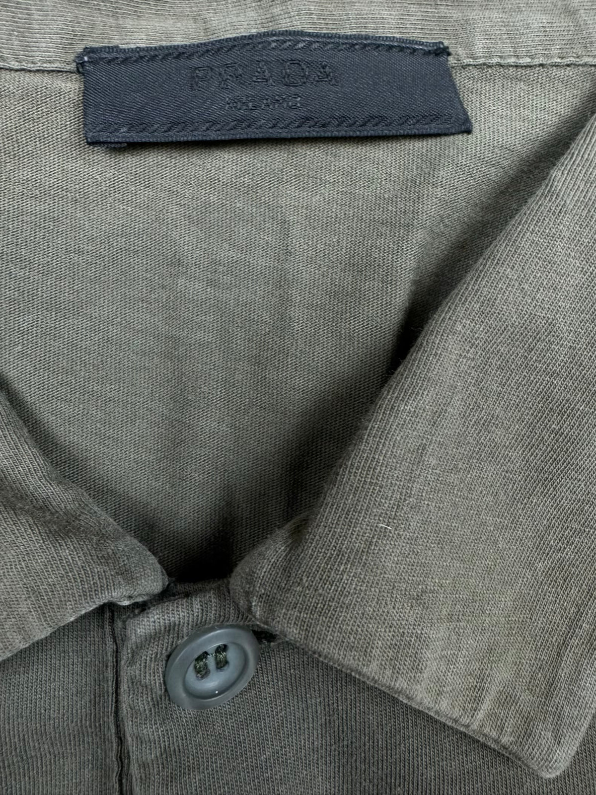 khaki Prada polo {XL}