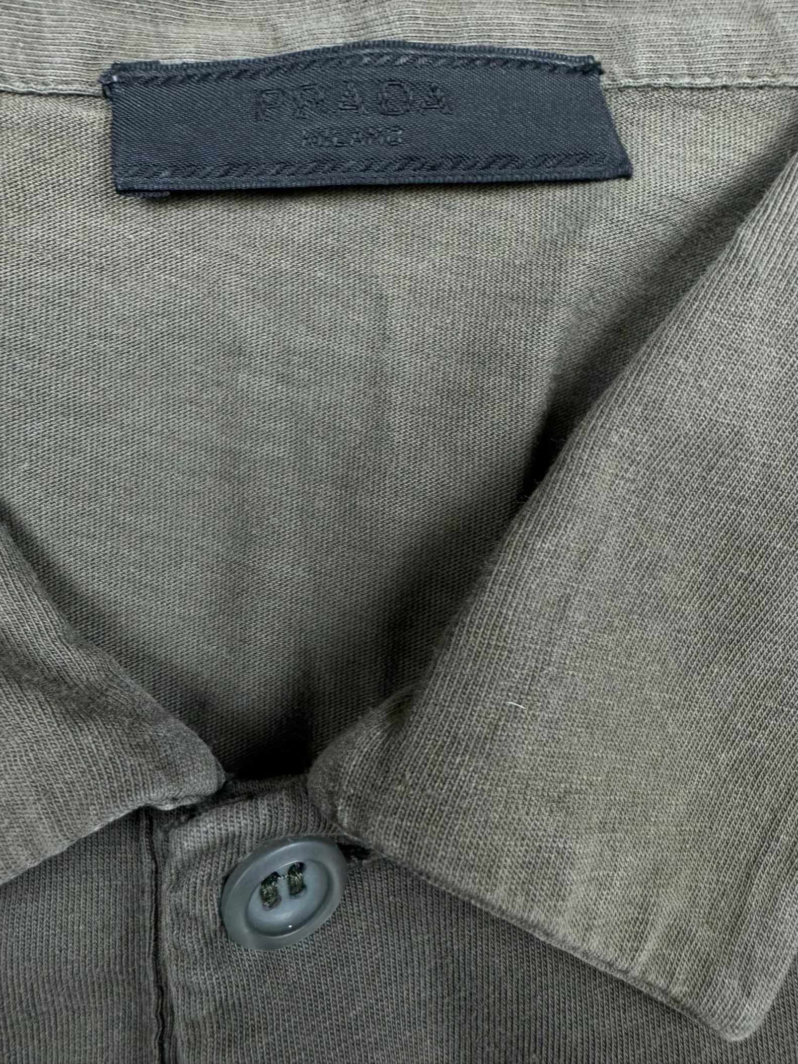 khaki Prada polo {XL}