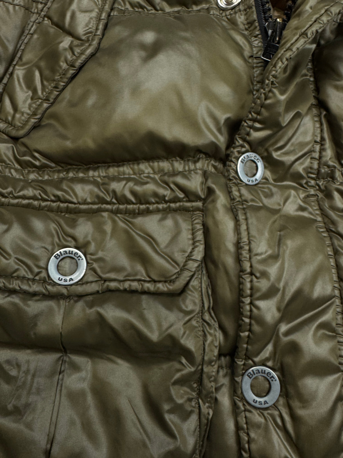 vintage Blauer winterjacket {L}