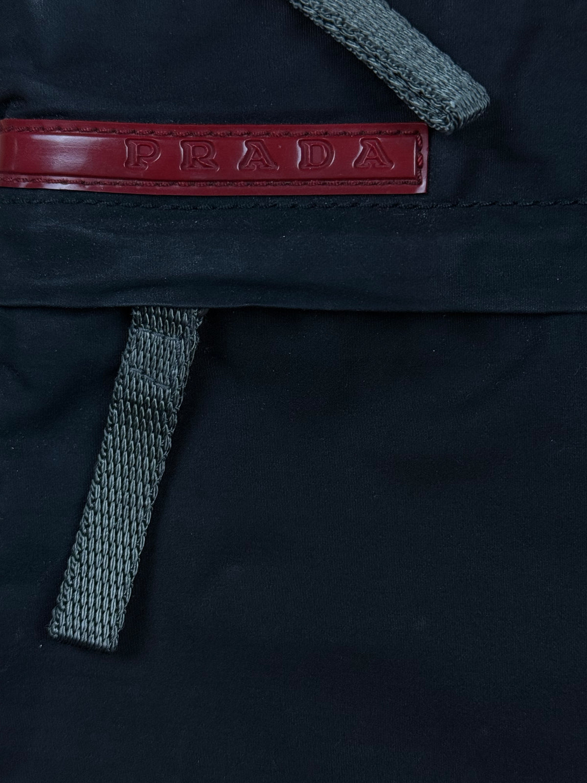 vintage black Prada slingbag